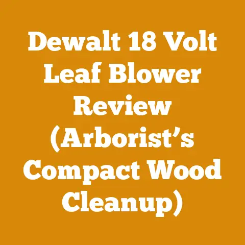Dewalt 18 Volt Leaf Blower Review (Arborist’s Compact Wood Cleanup)