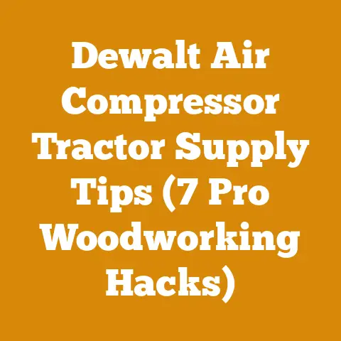 Dewalt Air Compressor Tractor Supply Tips (7 Pro Woodworking Hacks)