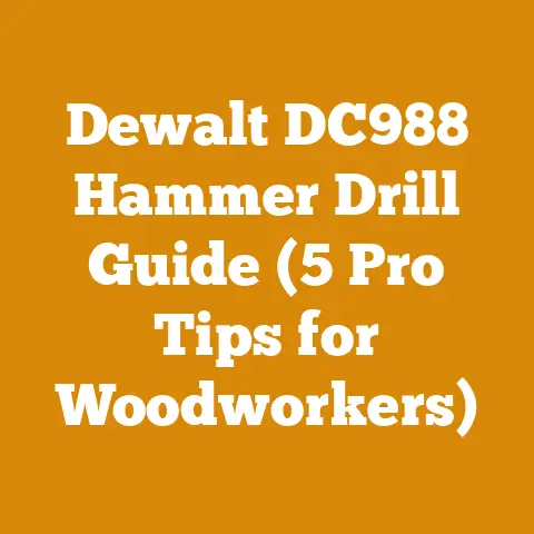 Dewalt DC988 Hammer Drill Guide (5 Pro Tips for Woodworkers)