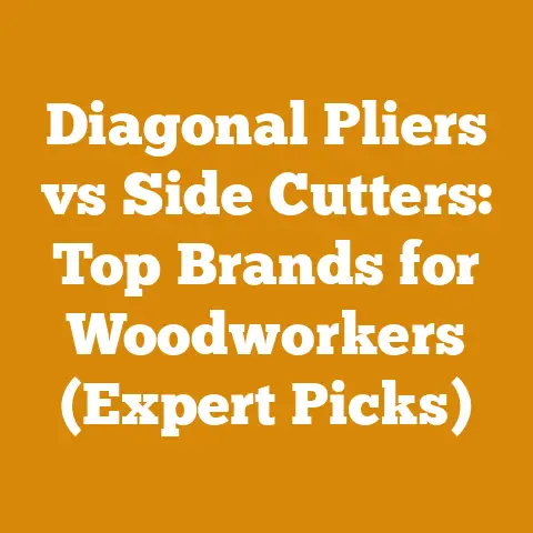 Diagonal Pliers vs Side Cutters: Top Brands for Woodworkers (Expert Picks)