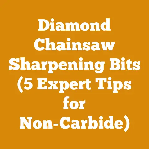 Diamond Chainsaw Sharpening Bits (5 Expert Tips for Non-Carbide)