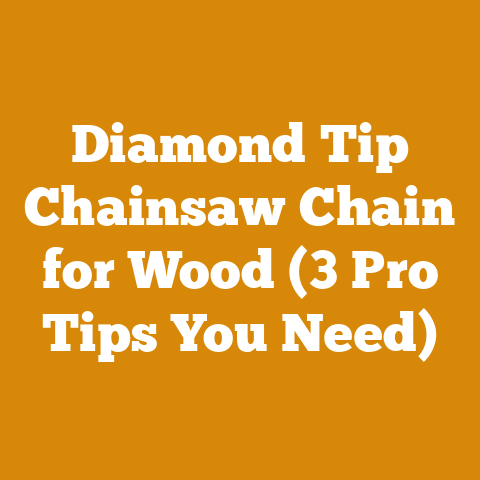 Diamond Tip Chainsaw Chain for Wood (3 Pro Tips You Need)