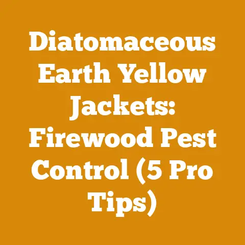 Diatomaceous Earth Yellow Jackets: Firewood Pest Control (5 Pro Tips)
