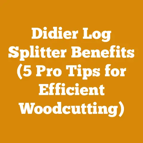 Didier Log Splitter Benefits (5 Pro Tips for Efficient Woodcutting)