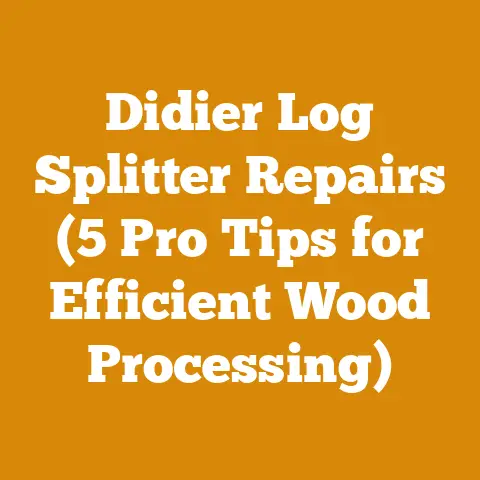 Didier Log Splitter Repairs (5 Pro Tips for Efficient Wood Processing)