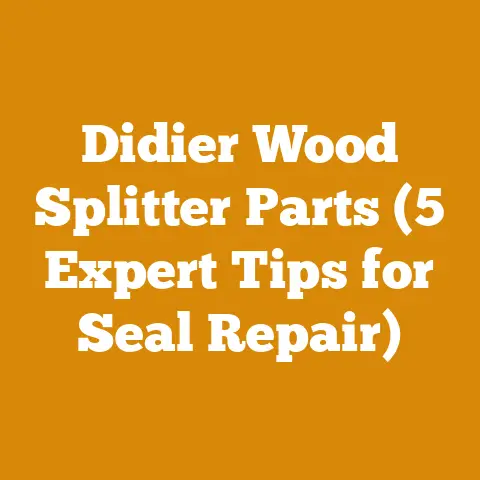 Didier Wood Splitter Parts (5 Expert Tips for Seal Repair)