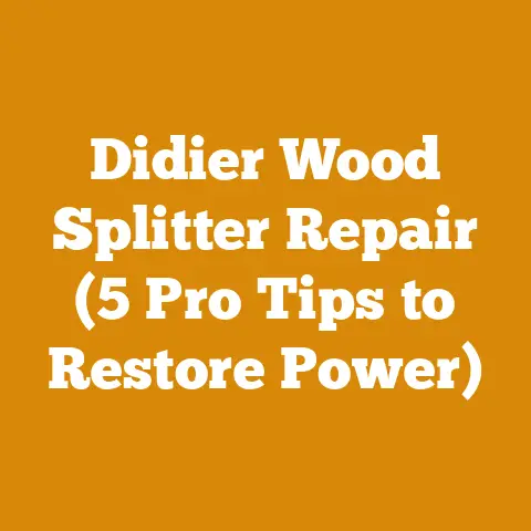 Didier Wood Splitter Repair (5 Pro Tips to Restore Power)