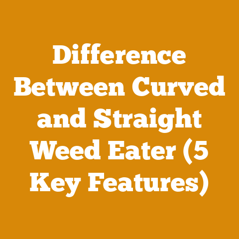 Difference Between Curved and Straight Weed Eater (5 Key Features)