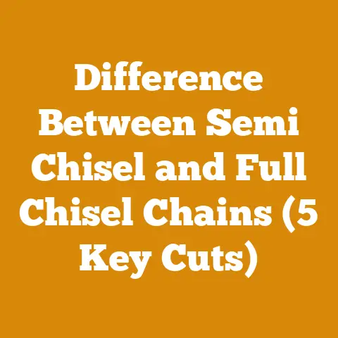 Difference Between Semi Chisel and Full Chisel Chains (5 Key Cuts)