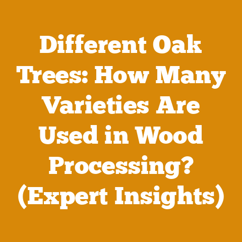 Different Oak Trees: How Many Varieties Are Used in Wood Processing? (Expert Insights)
