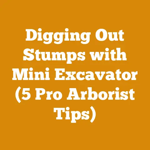 Digging Out Stumps with Mini Excavator (5 Pro Arborist Tips)