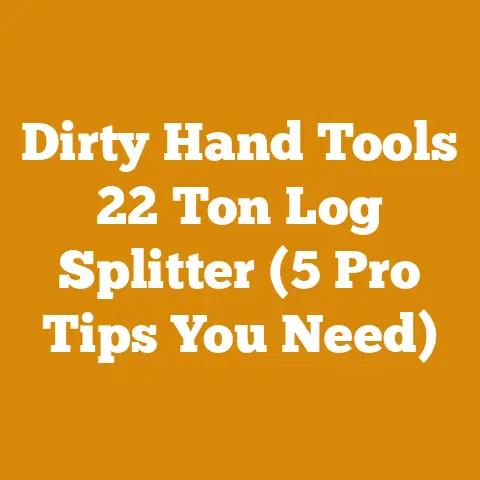 Dirty Hand Tools 22 Ton Log Splitter (5 Pro Tips You Need)