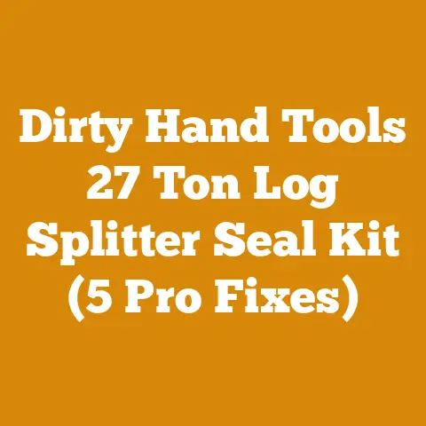 Dirty Hand Tools 27 Ton Log Splitter Seal Kit (5 Pro Fixes)