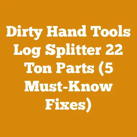 Dirty Hand Tools Log Splitter 22 Ton Parts (5 Must-Know Fixes)