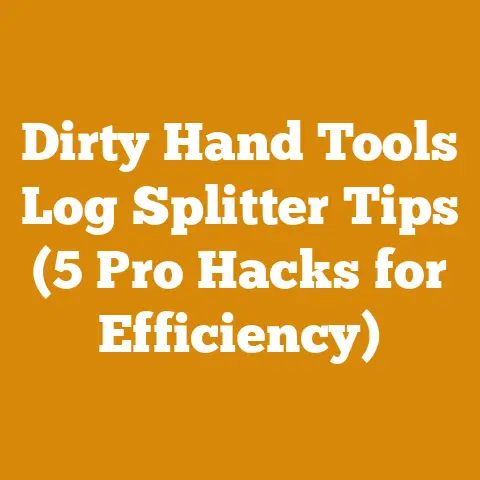 Dirty Hand Tools Log Splitter Tips (5 Pro Hacks for Efficiency)