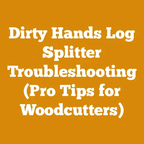 Dirty Hands Log Splitter Troubleshooting (Pro Tips for Woodcutters)