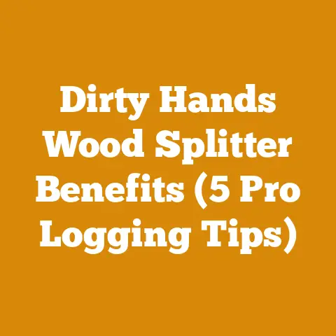 Dirty Hands Wood Splitter Benefits (5 Pro Logging Tips)