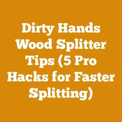 Dirty Hands Wood Splitter Tips (5 Pro Hacks for Faster Splitting)