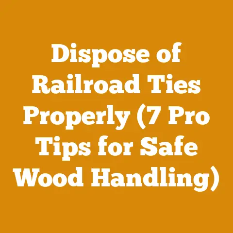 Dispose of Railroad Ties Properly (7 Pro Tips for Safe Wood Handling)