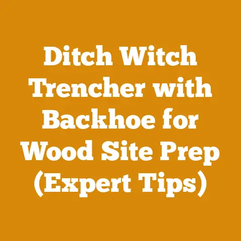 Ditch Witch Trencher with Backhoe for Wood Site Prep (Expert Tips)