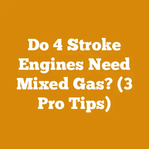 Do 4 Stroke Engines Need Mixed Gas? (3 Pro Tips)
