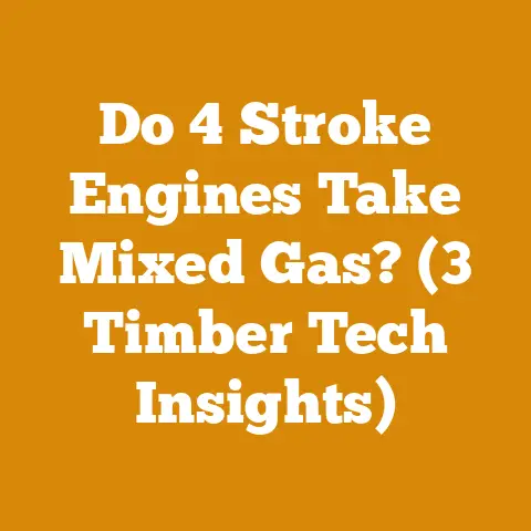 Do 4 Stroke Engines Take Mixed Gas? (3 Timber Tech Insights)