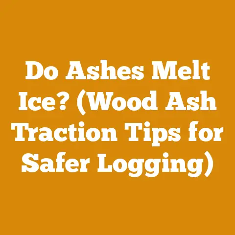 Do Ashes Melt Ice? (Wood Ash Traction Tips for Safer Logging)