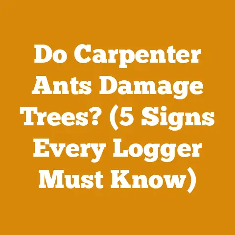 Do Carpenter Ants Damage Trees? (5 Signs Every Logger Must Know)