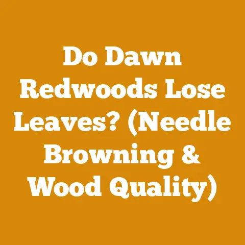 Do Dawn Redwoods Lose Leaves? (Needle Browning & Wood Quality)