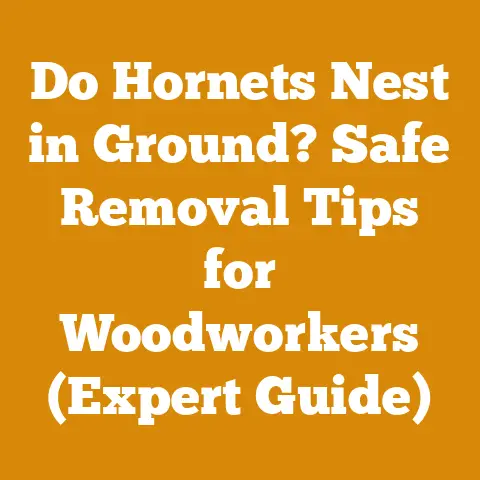 Do Hornets Nest in Ground? Safe Removal Tips for Woodworkers (Expert Guide)