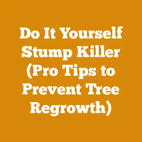 Do It Yourself Stump Killer (Pro Tips to Prevent Tree Regrowth)