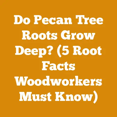 Do Pecan Tree Roots Grow Deep? (5 Root Facts Woodworkers Must Know)