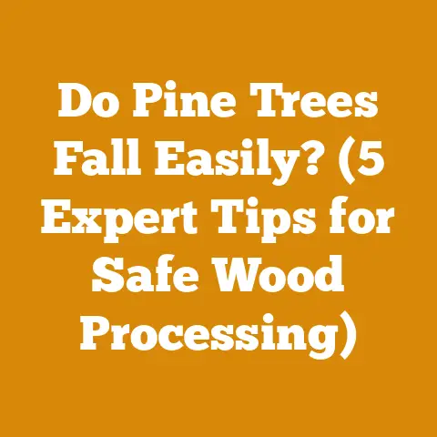 Do Pine Trees Fall Easily? (5 Expert Tips for Safe Wood Processing)