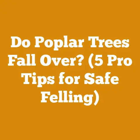 Do Poplar Trees Fall Over? (5 Pro Tips for Safe Felling)