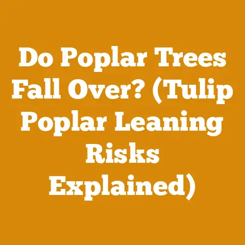 Do Poplar Trees Fall Over? (Tulip Poplar Leaning Risks Explained)
