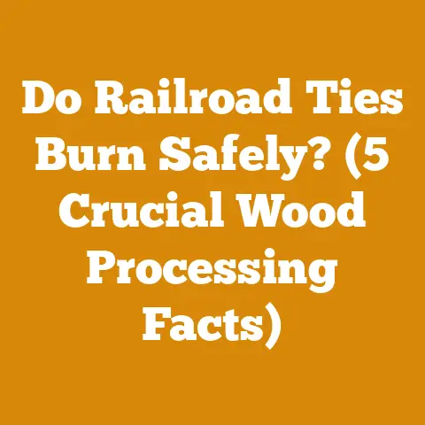 Do Railroad Ties Burn Safely? (5 Crucial Wood Processing Facts)