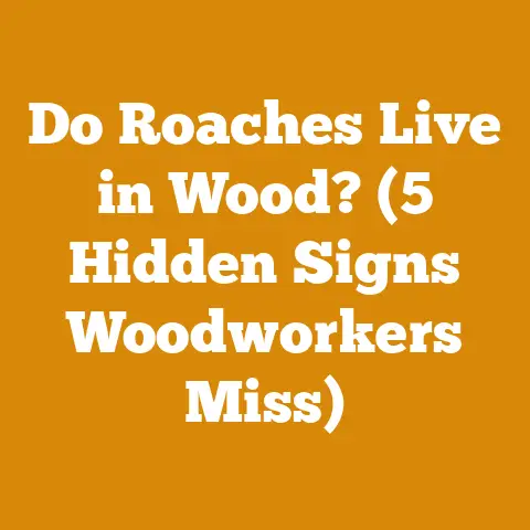 Do Roaches Live in Wood? (5 Hidden Signs Woodworkers Miss)