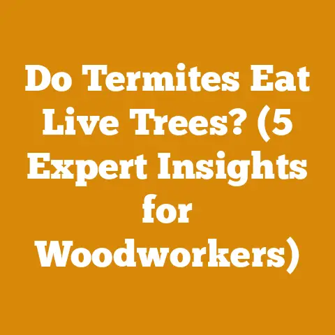 Do Termites Eat Live Trees? (5 Expert Insights for Woodworkers)