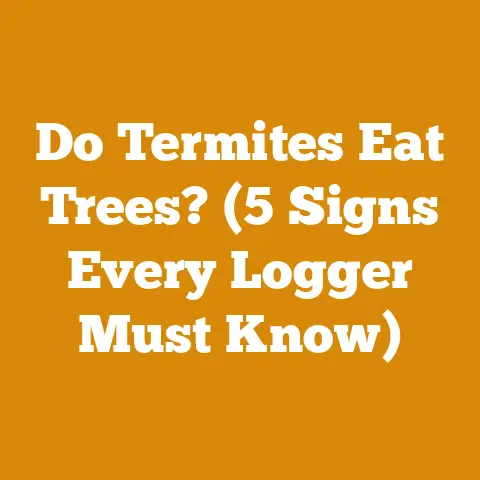 Do Termites Eat Trees? (5 Signs Every Logger Must Know)