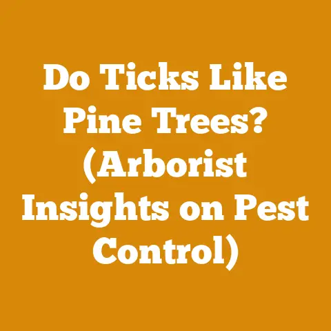 Do Ticks Like Pine Trees? (Arborist Insights on Pest Control)