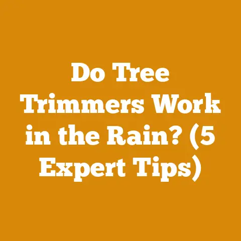 Do Tree Trimmers Work in the Rain? (5 Expert Tips)
