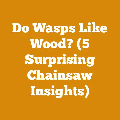 Do Wasps Like Wood? (5 Surprising Chainsaw Insights)