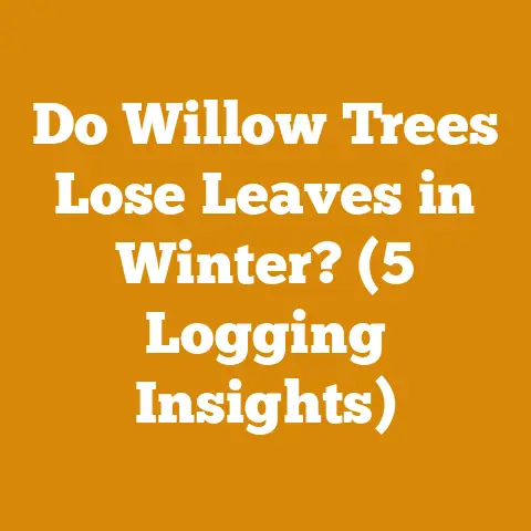 Do Willow Trees Lose Leaves in Winter? (5 Logging Insights)