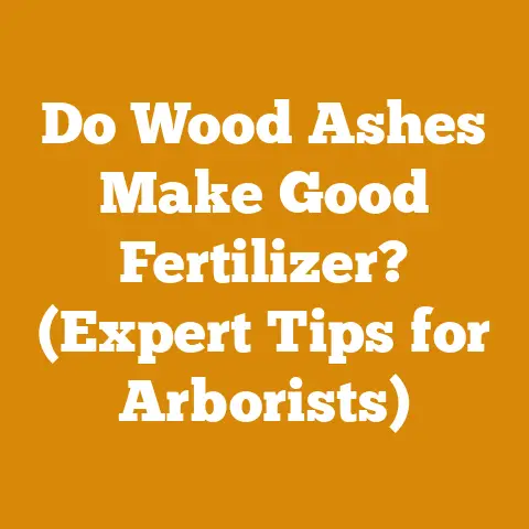 Do Wood Ashes Make Good Fertilizer? (Expert Tips for Arborists)