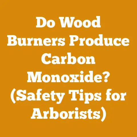 Do Wood Burners Produce Carbon Monoxide? (Safety Tips for Arborists)