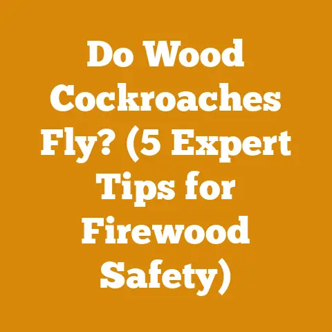 Do Wood Cockroaches Fly? (5 Expert Tips for Firewood Safety)