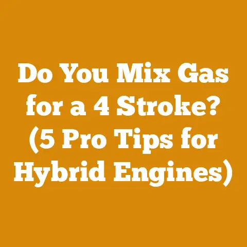 Do You Mix Gas for a 4 Stroke? (5 Pro Tips for Hybrid Engines)