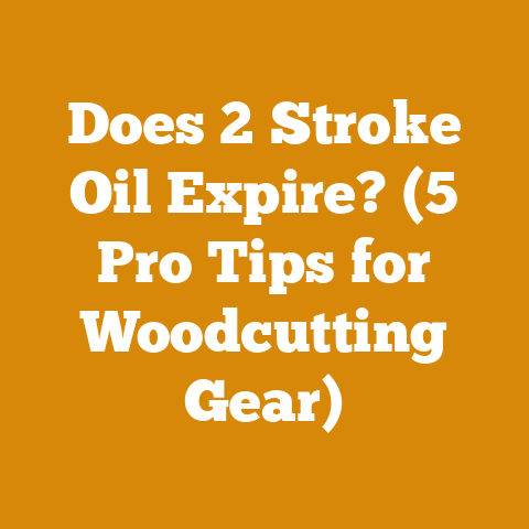 Does 2 Stroke Oil Expire? (5 Pro Tips for Woodcutting Gear)