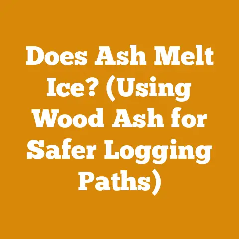 Does Ash Melt Ice? (Using Wood Ash for Safer Logging Paths)
