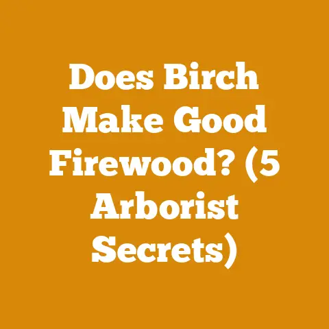 Does Birch Make Good Firewood? (5 Arborist Secrets)